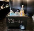 Bottle service Table-Top Bar Cart -Stylish & Functional Drink Service -Brand awareness image 0