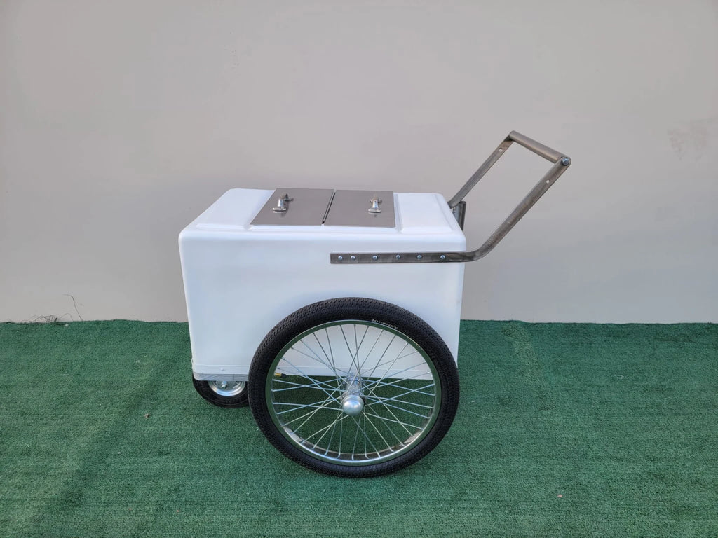 Small Size Popsicle Cart with Bicycle Tires – Mobile & Versatile image 2