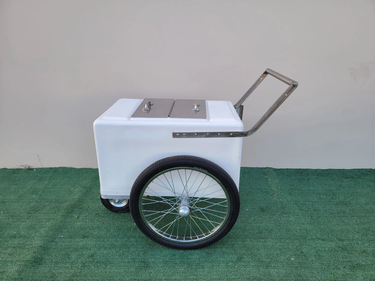 Small Size Popsicle Cart with Bicycle Tires – Mobile & Versatile image 2