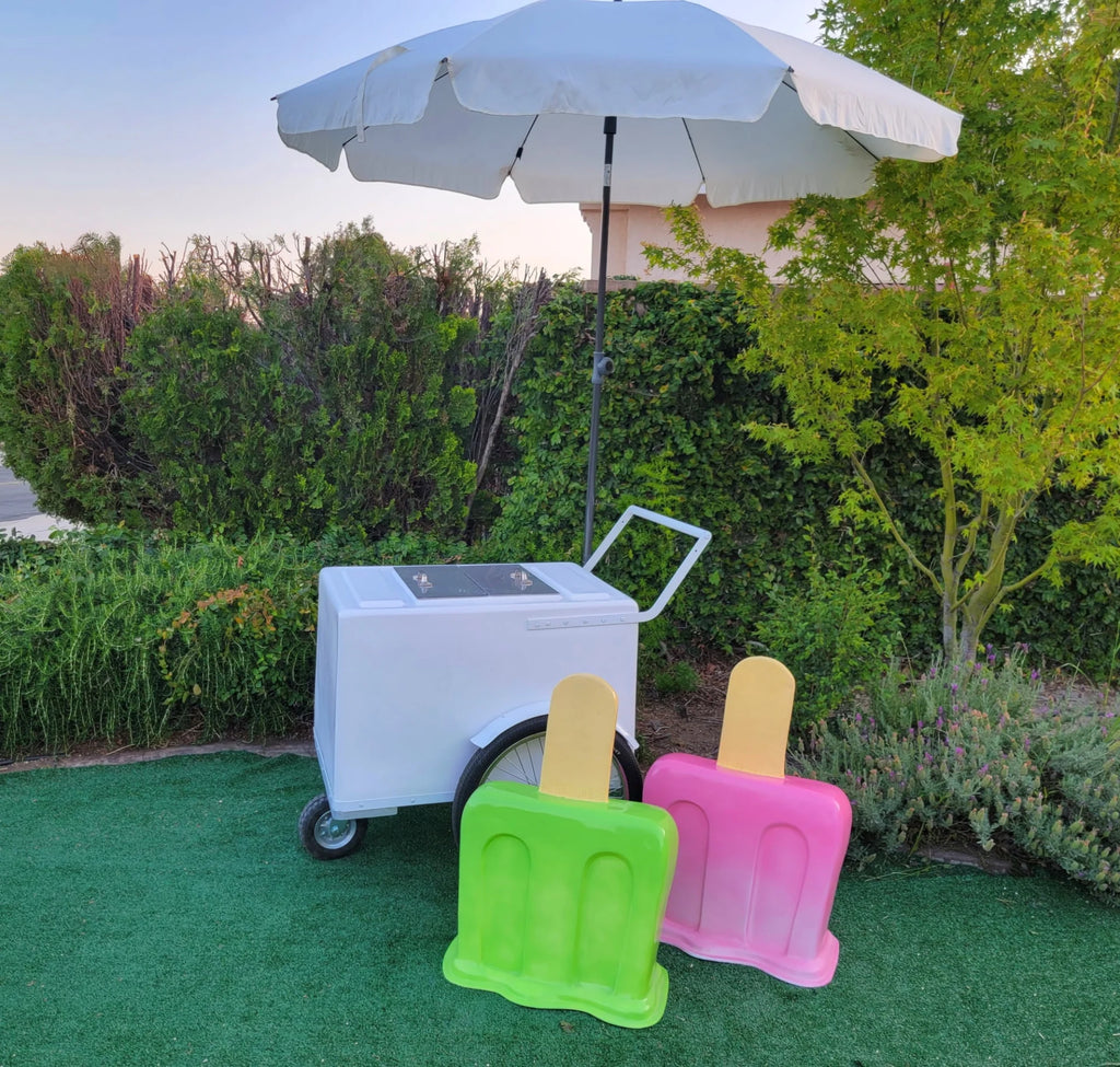28.5” Melting Popsicle Prop – Fun and Vibrant Decor for Events image 6