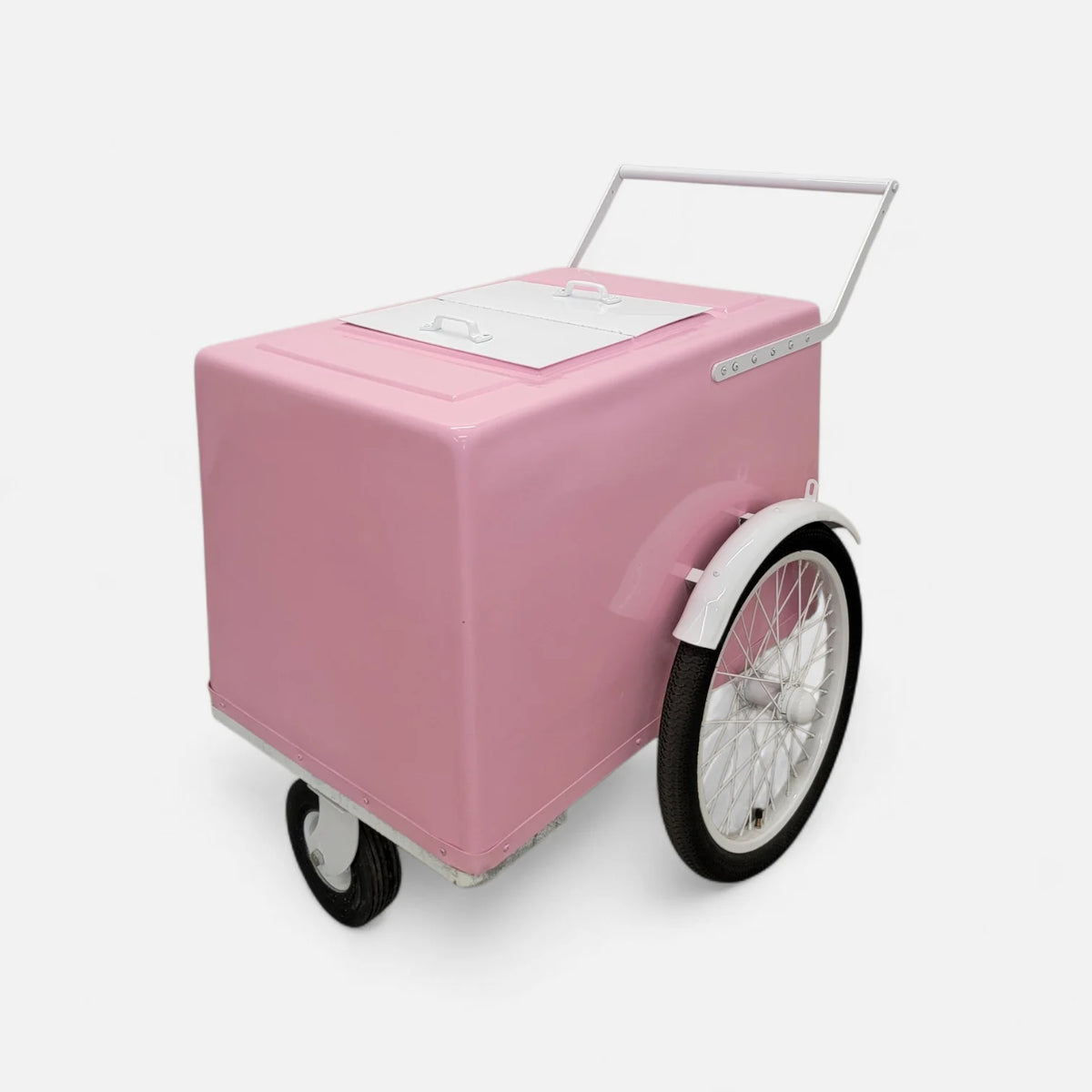 Pink Popsicle Cart with Fenders Standard Size – Sleek &amp; Functional image 4