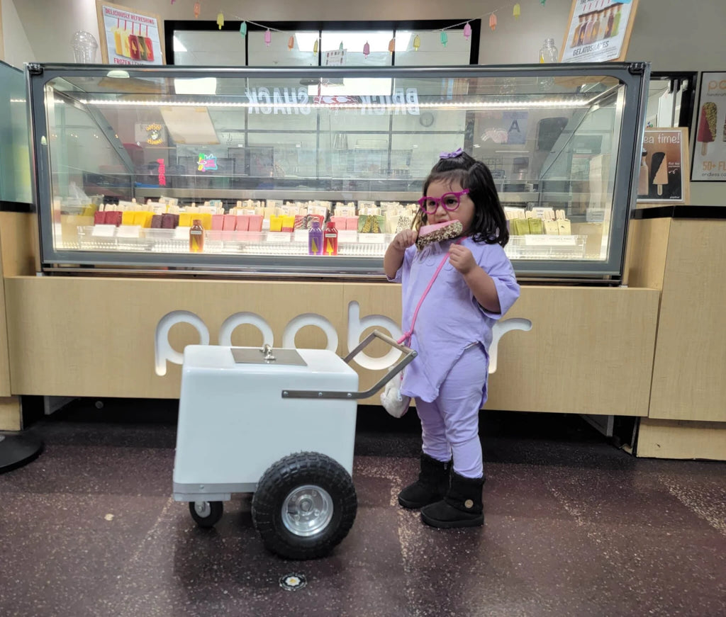 Baby Size Classic Popsicle Cart – Compact & Stylish Frozen Treat Cart image 0