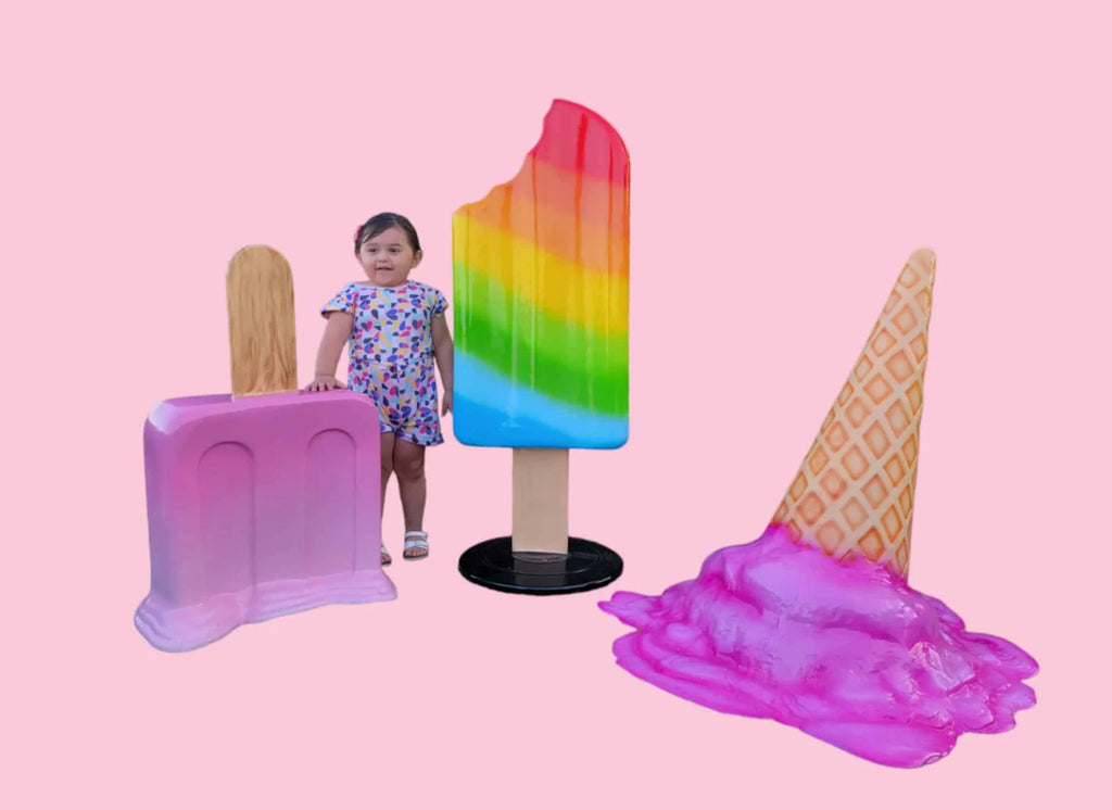 48.5” Multicolor Standing Popsicle Prop – Eye-Catching Decor image 4