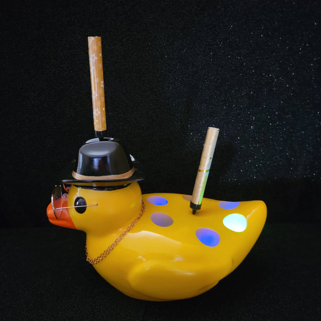 LED Disco Cowboy Duck Shot Tray – Light Up 6 Shot Glass Holder for Bars, Bottle Service, Bachelorette Parties & Western Party Decor image 2
