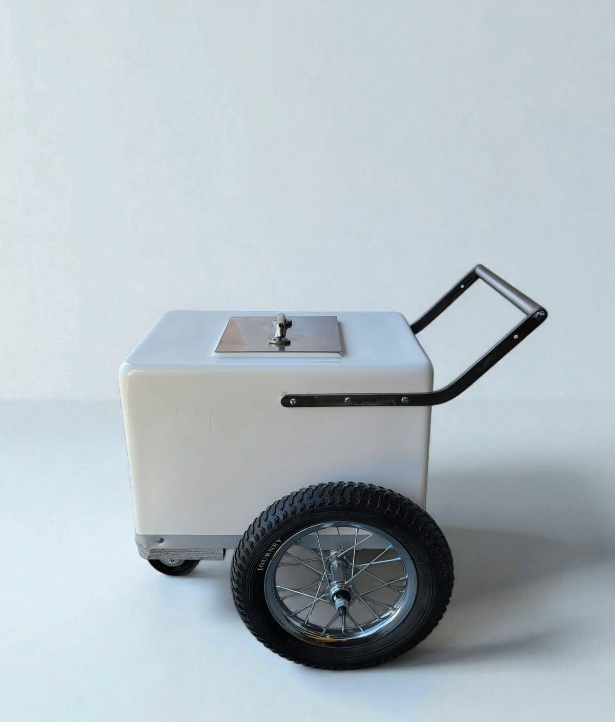 Baby Size Popsicle Cart with all black Bicycle Tires – Compact & Versatile image 2