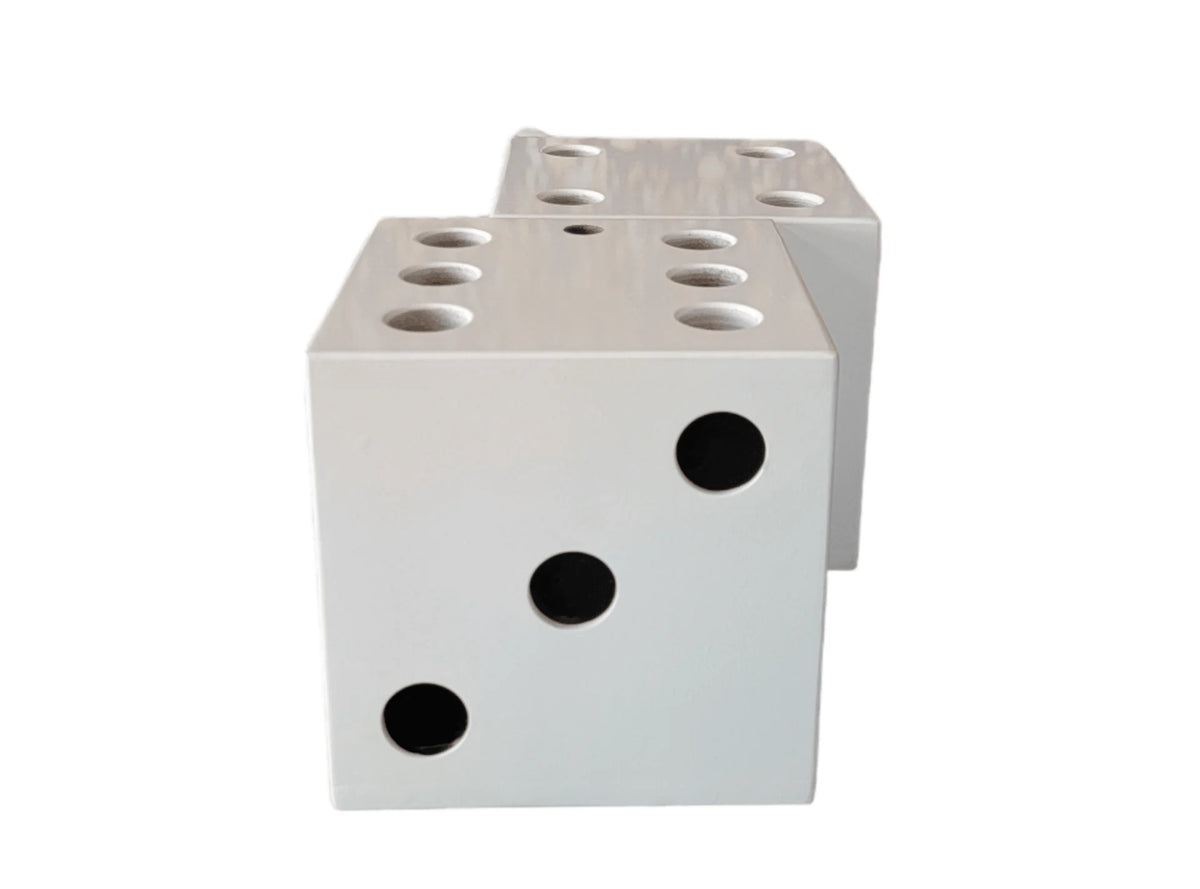 Dice Shaped Tasting Flight Tray – Fun Las Vegas-Themed Decor image 2