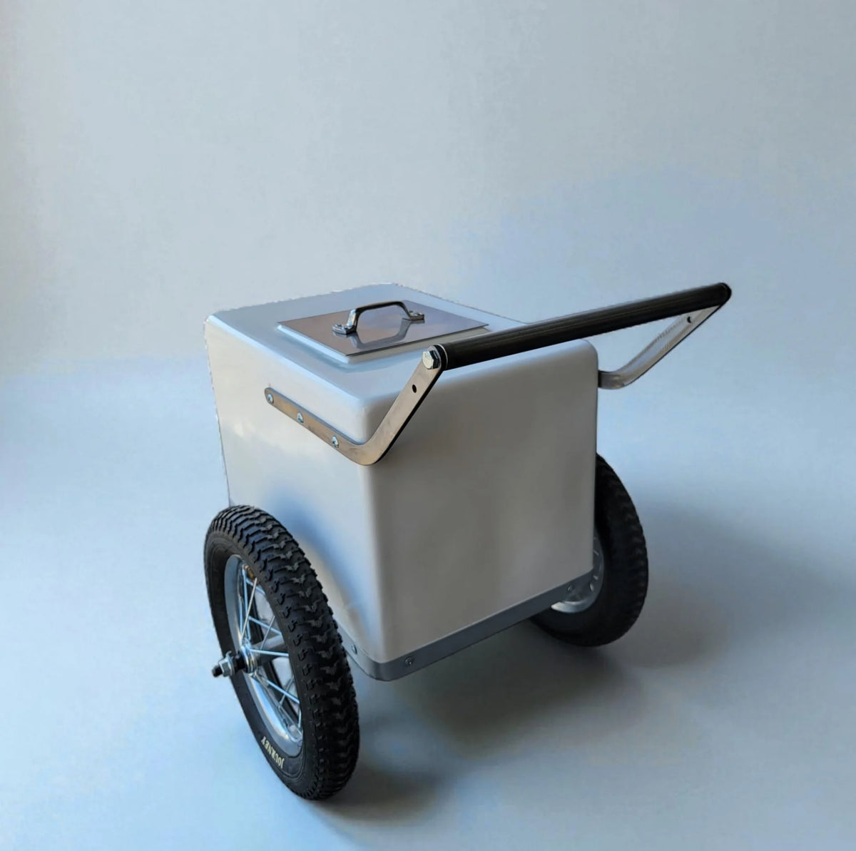 Baby Size Popsicle Cart with all black Bicycle Tires – Compact & Versatile image 1