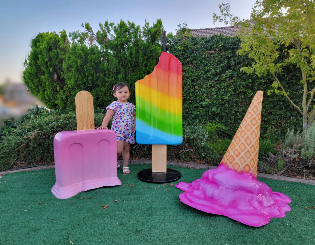 48.5” Multicolor Standing Popsicle Prop – Eye-Catching Decor image 5