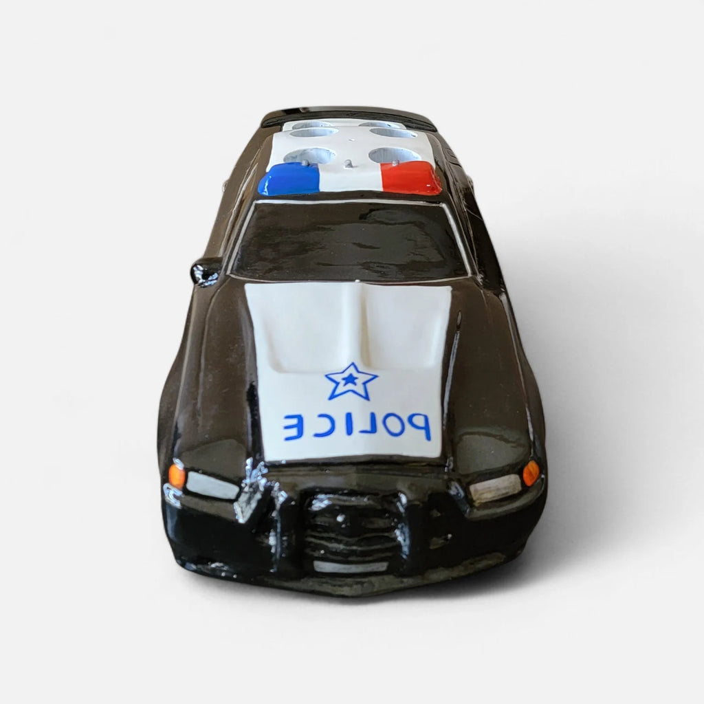 Police Car Tequila Shot Flight Tray with LED Lights – 6 Shot Glass Holder for Bars, Bottle Service, Parties & Events image 8