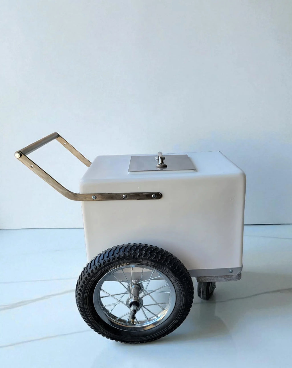 Baby Size Popsicle Cart with all black Bicycle Tires – Compact & Versatile image 4