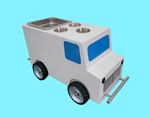 Bus Shaped Snack Cart Table-Top – Boost Your Sales & Fun image 1
