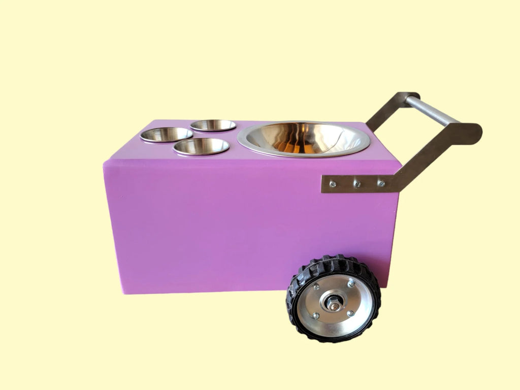 Charming Tabletop Snack Cart, Corn Cart – Perfect for Street-Style Esquites, corn on the cob, Ice cream & Treats image 8