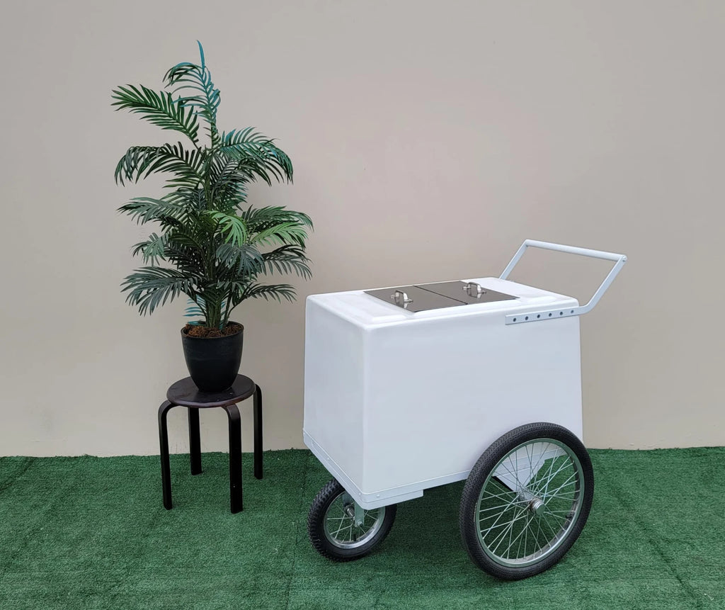 Taller Popsicle Cart with Bicycle Tires – Elegant &amp; Functional image 5
