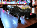 Black Tasting Flight Bull Tray with Lights for Unique Events image 0