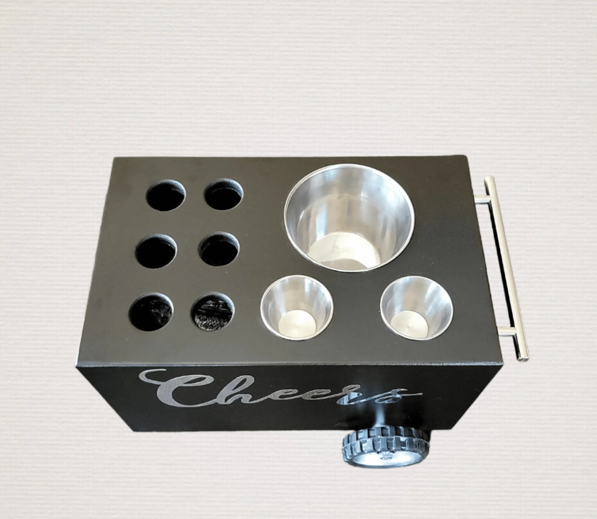 Shot Glass Cart Table-Top Bar – Stylish & Functional Drink Service image 2