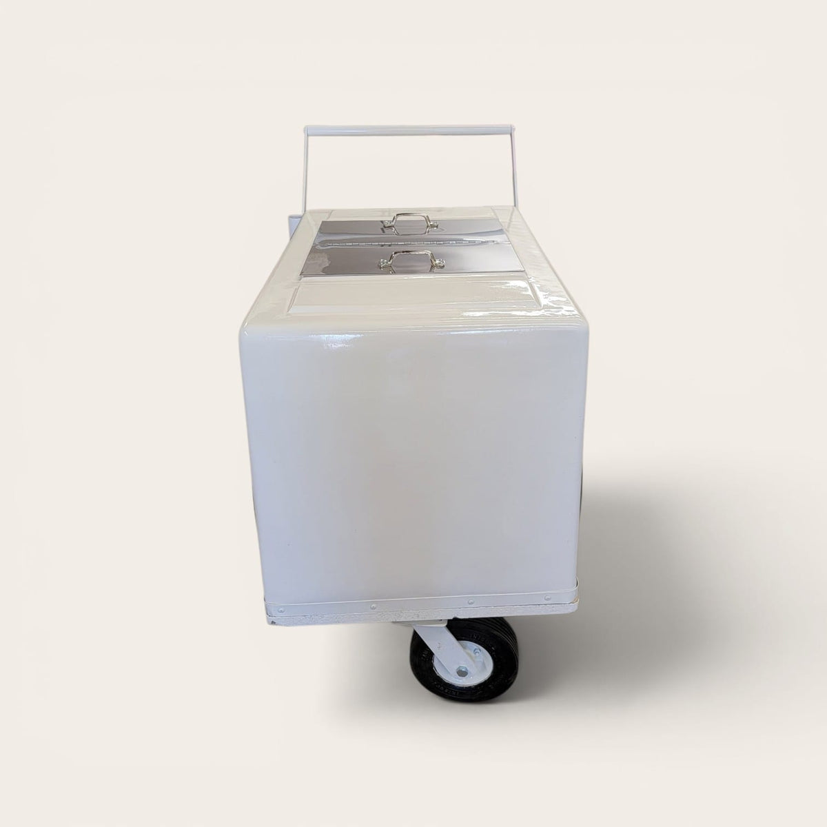 Popsicle Cart all white with Fenders Standard Size – Sleek & Functional All white
