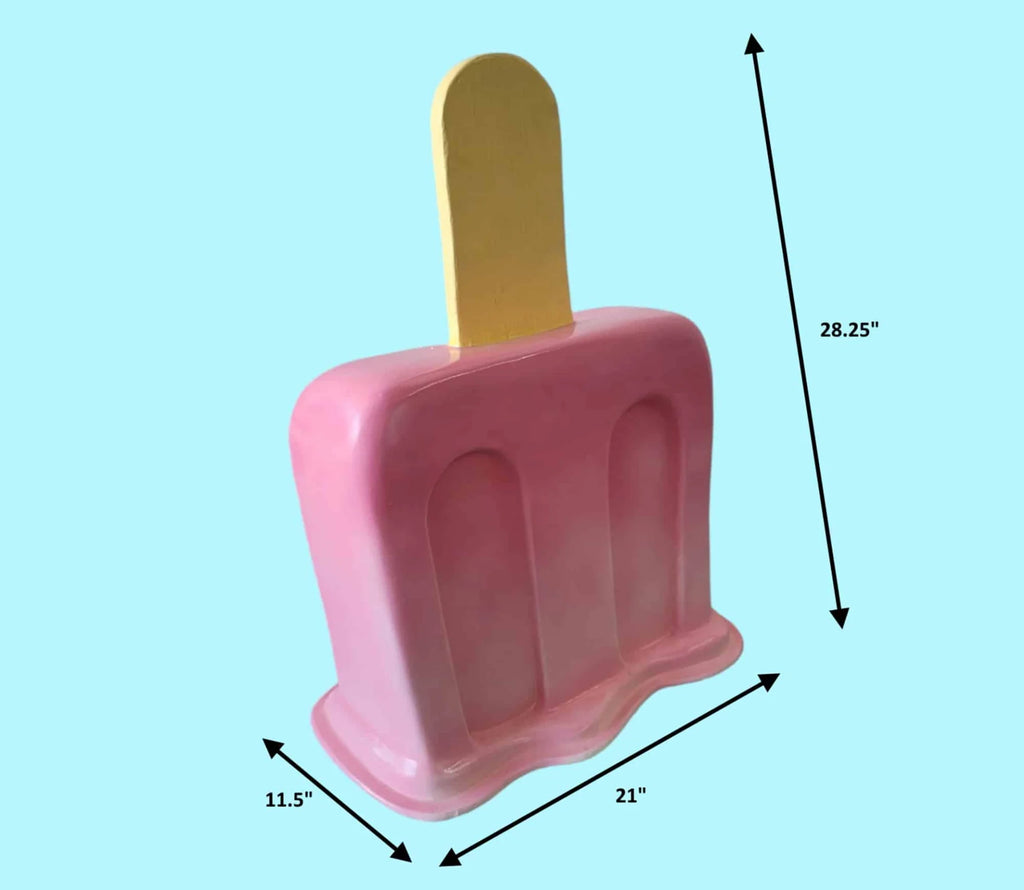 28.5” Melting Popsicle Prop – Fun and Vibrant Decor for Events image 2