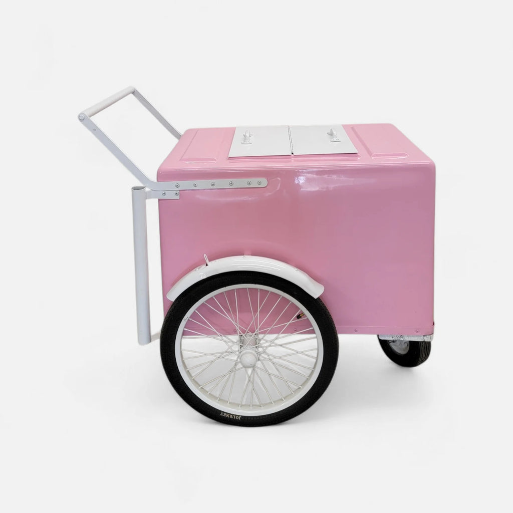 Pink Popsicle Cart with Fenders Standard Size – Sleek &amp; Functional image 2