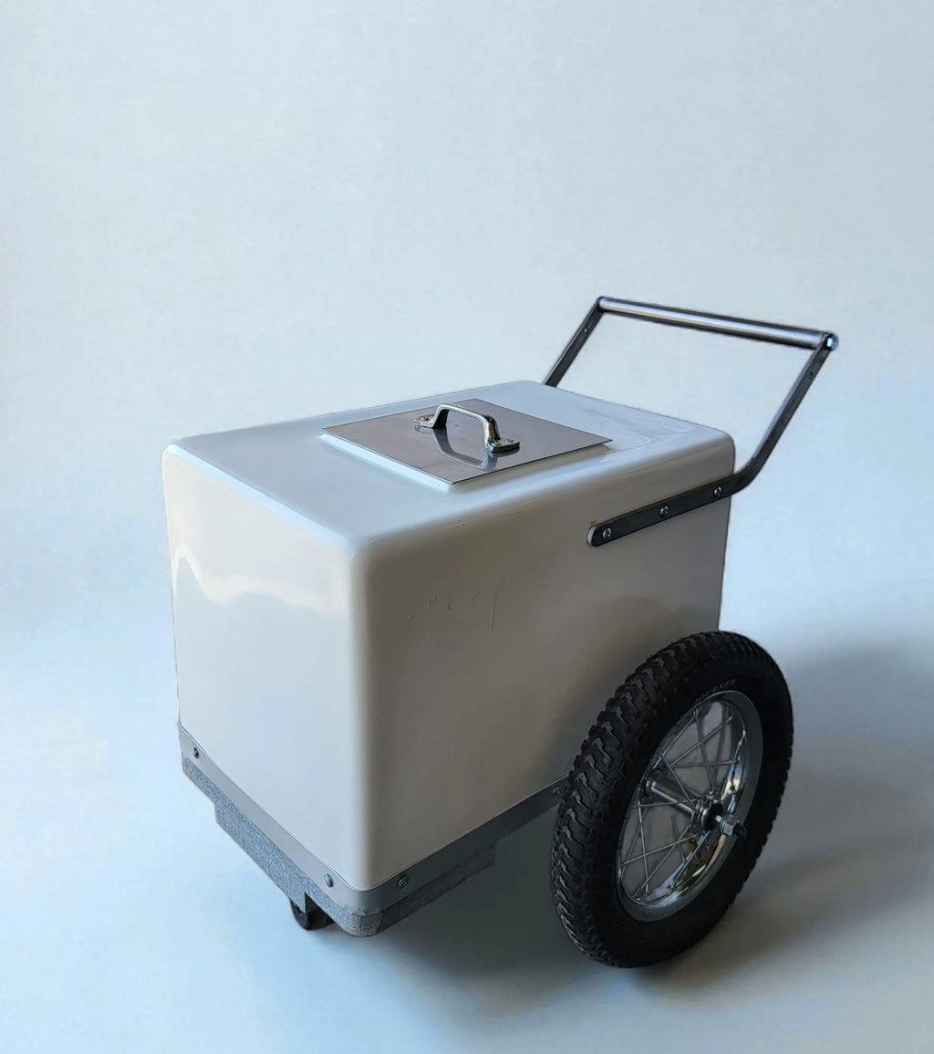 Baby Size Popsicle Cart with all black Bicycle Tires – Compact & Versatile image 3