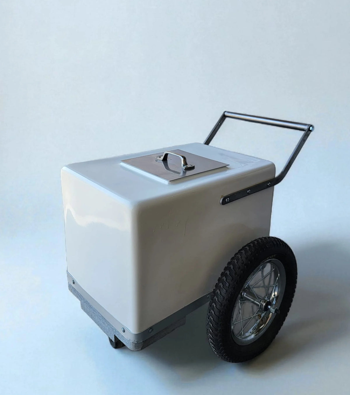 Baby Size Popsicle Cart with all black Bicycle Tires – Compact & Versatile image 3