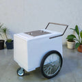 Standard Popsicle Cart with Bicycle Tires – Chrome Trim image 0