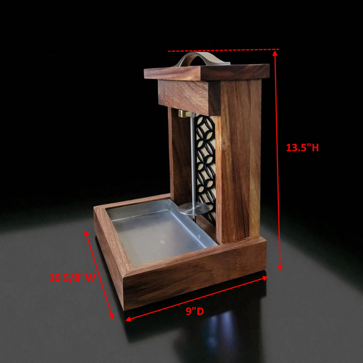 Tabletop Al Pastor Trompito – Decorative Display Piece Made from Premium Parota Wood image 1