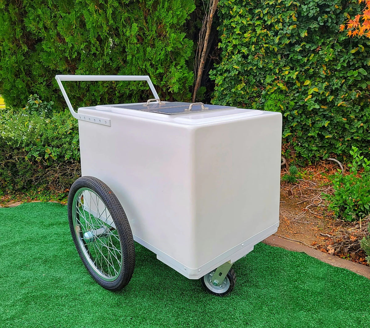 Standard Popsicle Cart with White Painted Trim – Compact & Versatile image 3