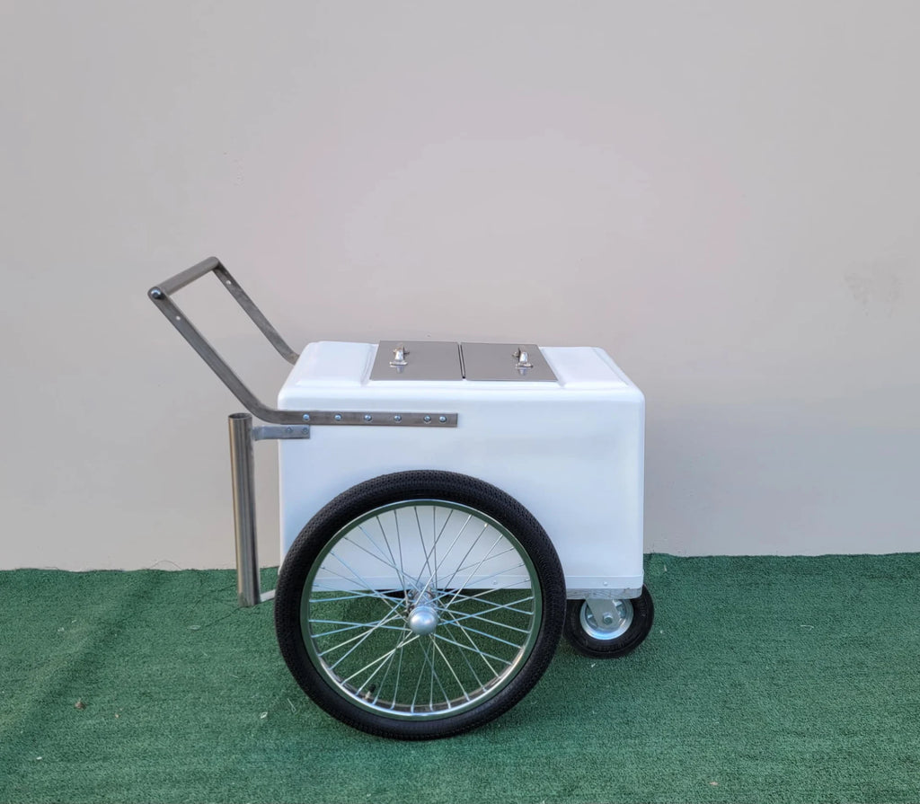 Small Size Popsicle Cart with Bicycle Tires – Mobile & Versatile image 3