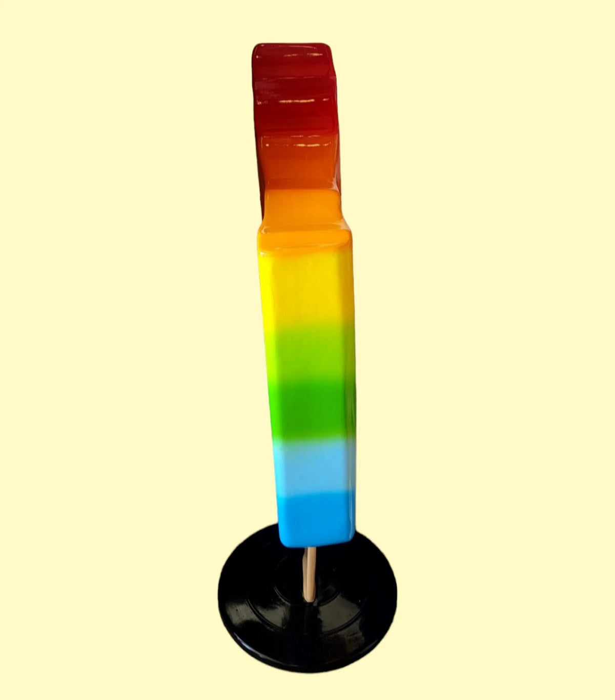 48.5” Multicolor Standing Popsicle Prop – Eye-Catching Decor image 2