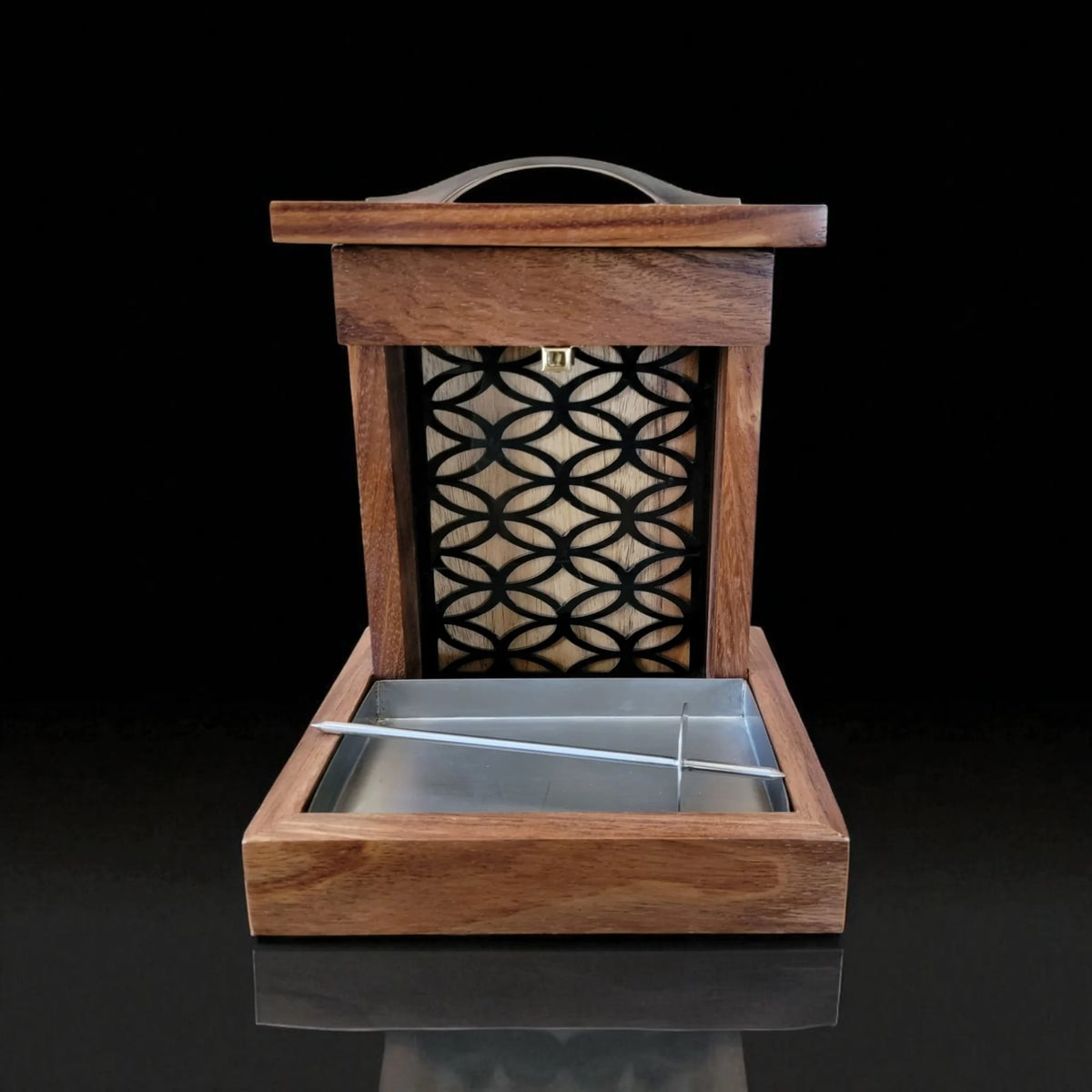 Tabletop Al Pastor Trompito – Decorative Display Piece Made from Premium Parota Wood image 2