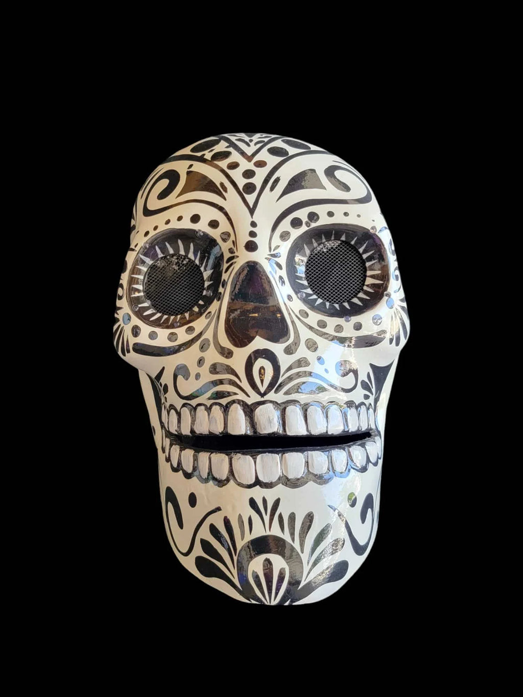 Calavera mask / helmet with Stunning LED Lights for show image 3