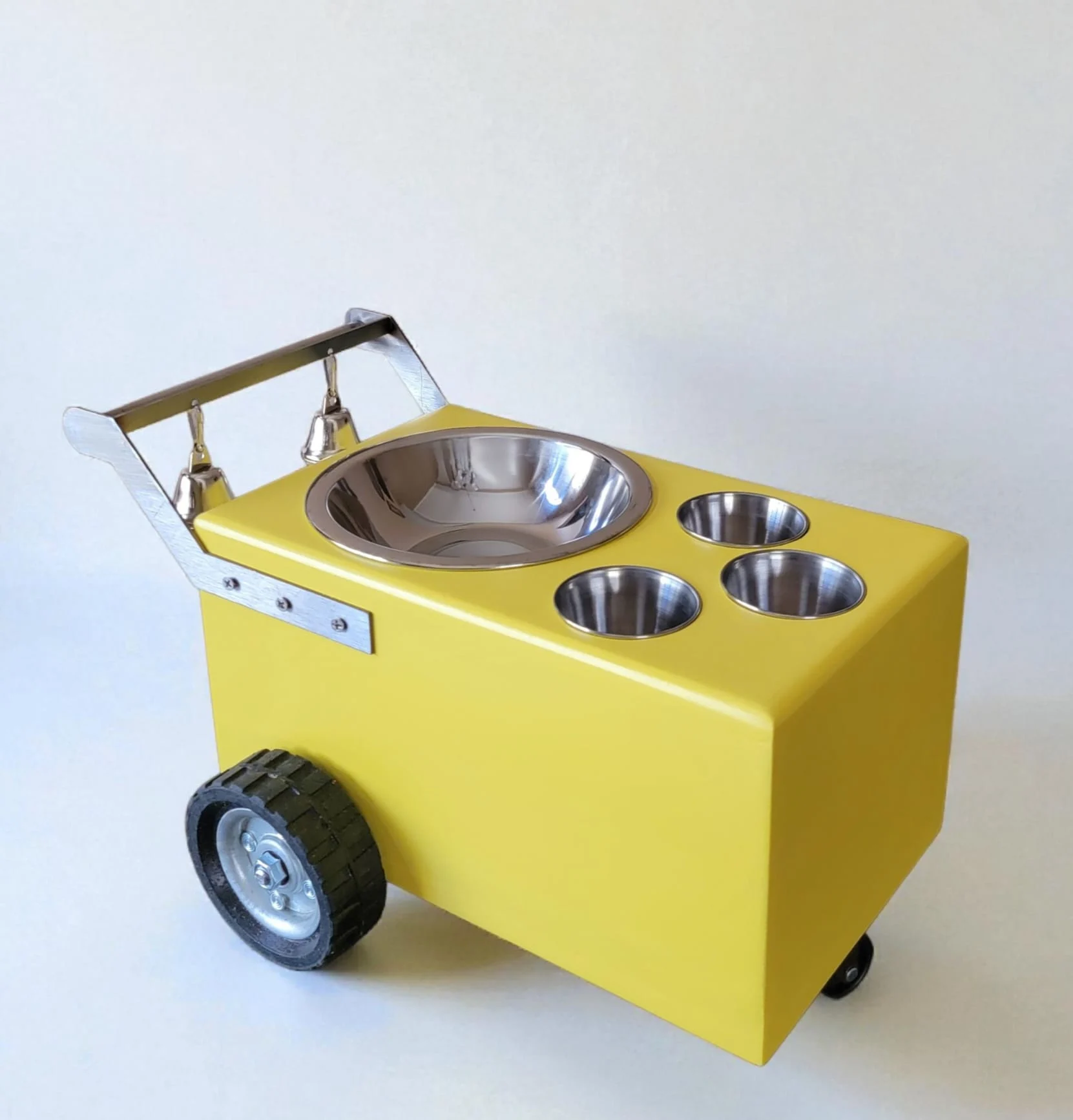 Set of 4 Colorful Small Table Top Ice Cream Cart / Snack Cart / Churro cart – Boost Your Business - Image 9